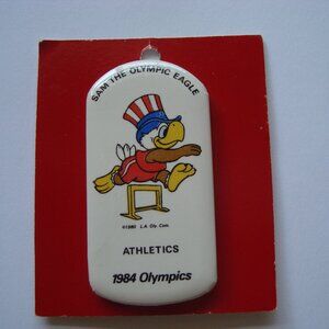 Sam The Olympic Eagle Pin 1984 Los Angeles Athletic (Track & Field) New